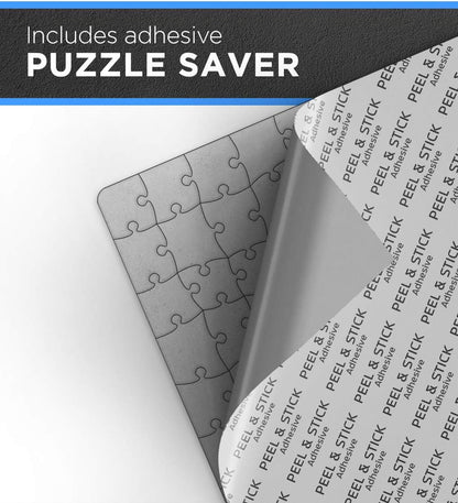 QuizQuirk Puzzle, Cute Cat Piece Jigsaw Puzzle for Adults/Teens/Kids (Puzzle Saver Kit Included) (24" x 18")