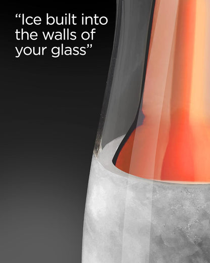 Freezer Whiskey Glass Gift for Dad - Insulated 7oz Frozen Chiller Cup (7oz) Enjoy Ice Cold Scotch and Bourbon - Drinking Gift (Gift Boxed)