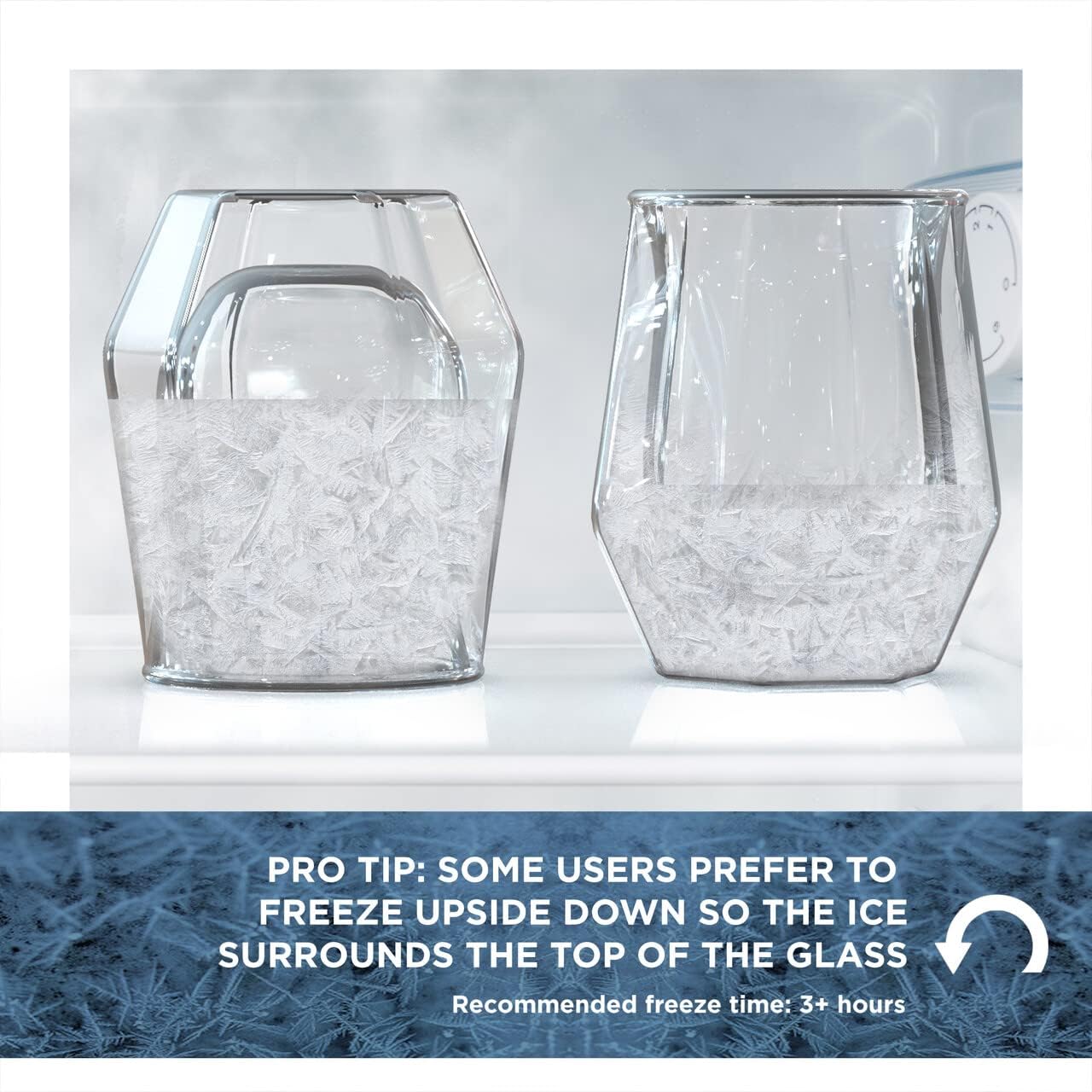 Freezer Whiskey Glass Gift for Dad - Insulated 7oz Frozen Chiller Cup (7oz) Enjoy Ice Cold Scotch and Bourbon - Drinking Gift (Gift Boxed)