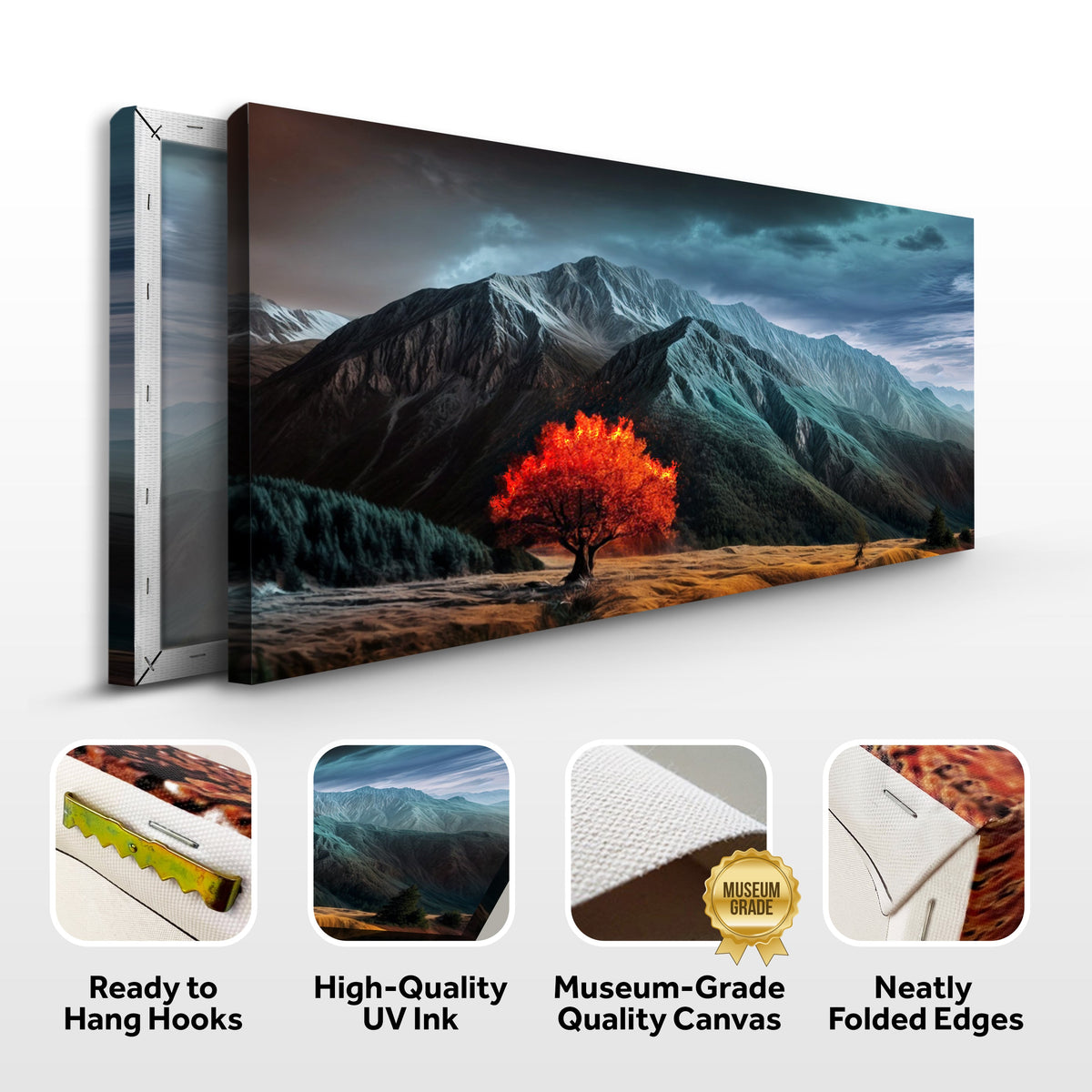 Burning Bush - Faith Wall Art IX