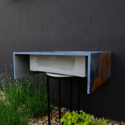 HANDCRAFTED OCEAN BLUE HIGH ENGINEERED STONE SINK (ES-034)