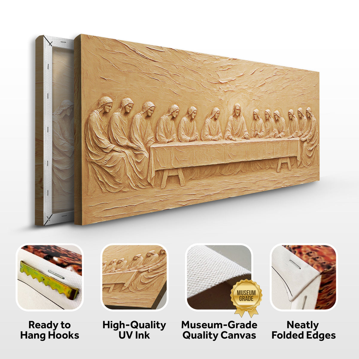 The Last Supper Minimalist Faith Wall Art