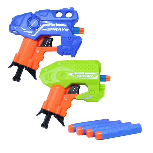 2-Pack Foam Blaster Gun with Bullets