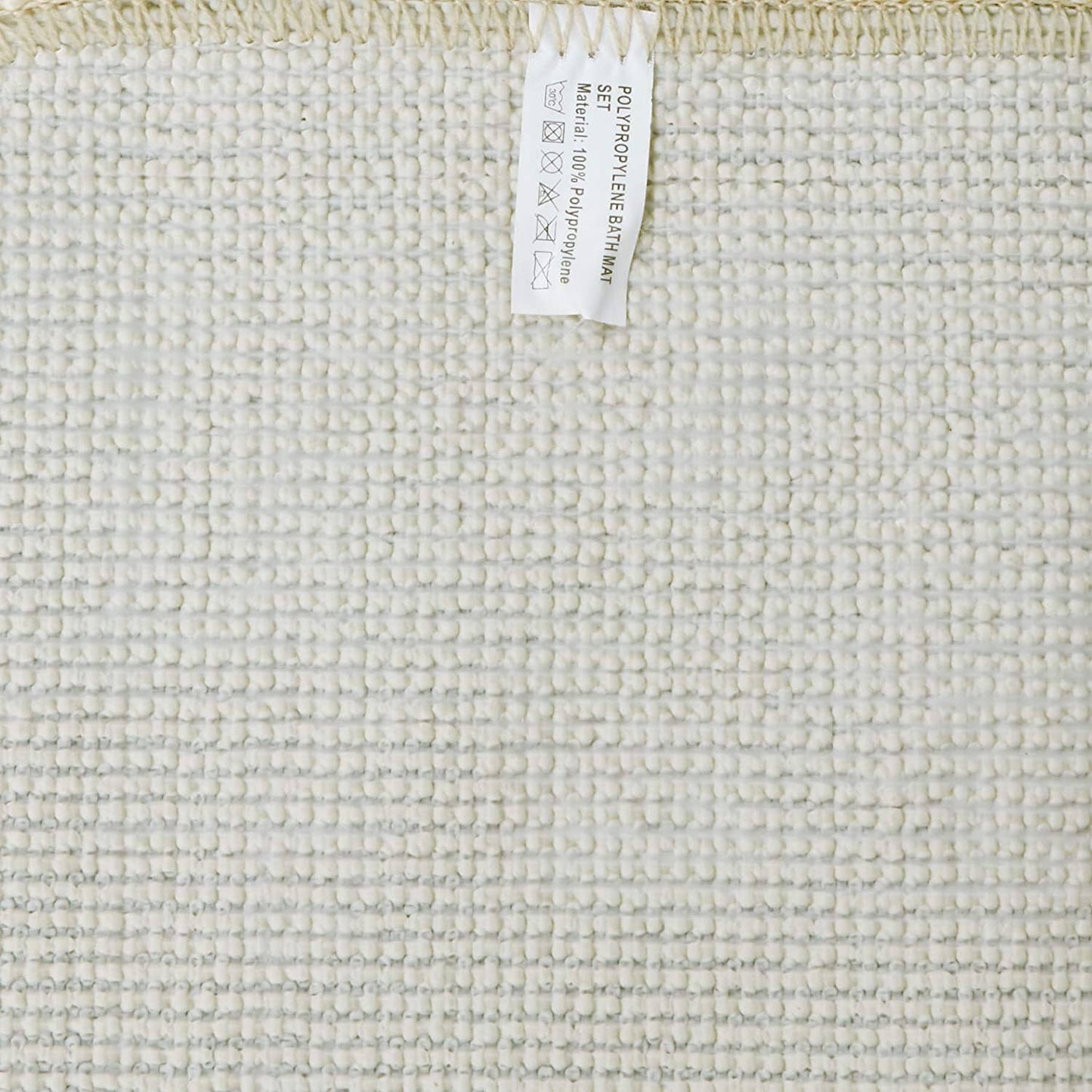 Tache Super Absorbent Microfiber French Vanilla Rug