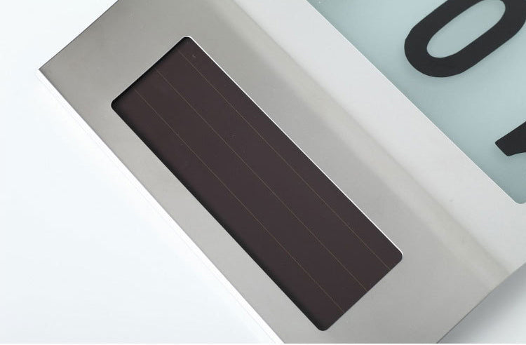 Solar LED Address Sign – Stainless Steel House Number Light with White LEDs, Waterproof, Customizable Numbers & Letters, Auto On/Off, 7.86 x 7.07 Inches