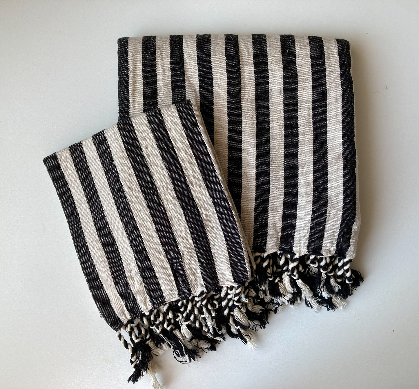 Zebra Cotton Linen Towel