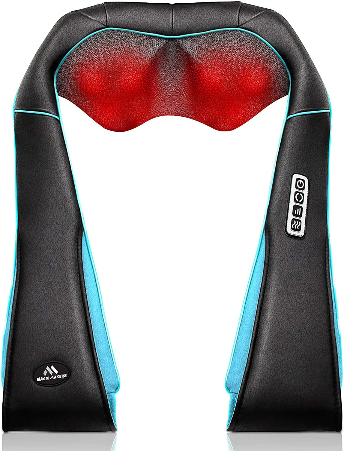 Neck Massager with Heat Gifts for Women, Men, Dad, Mom, Family, Friend, Mothers Day, Fathers Day, Christmas, Shiatsu Kneading Back Neck Massager for Shoulder, Pain Relief, Muscle Soreness