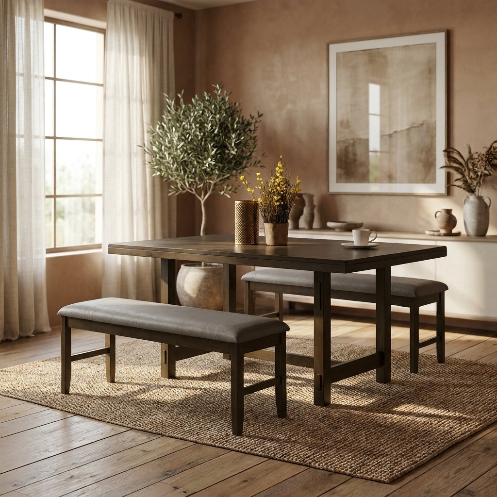 Emery Dining Table, Walnut