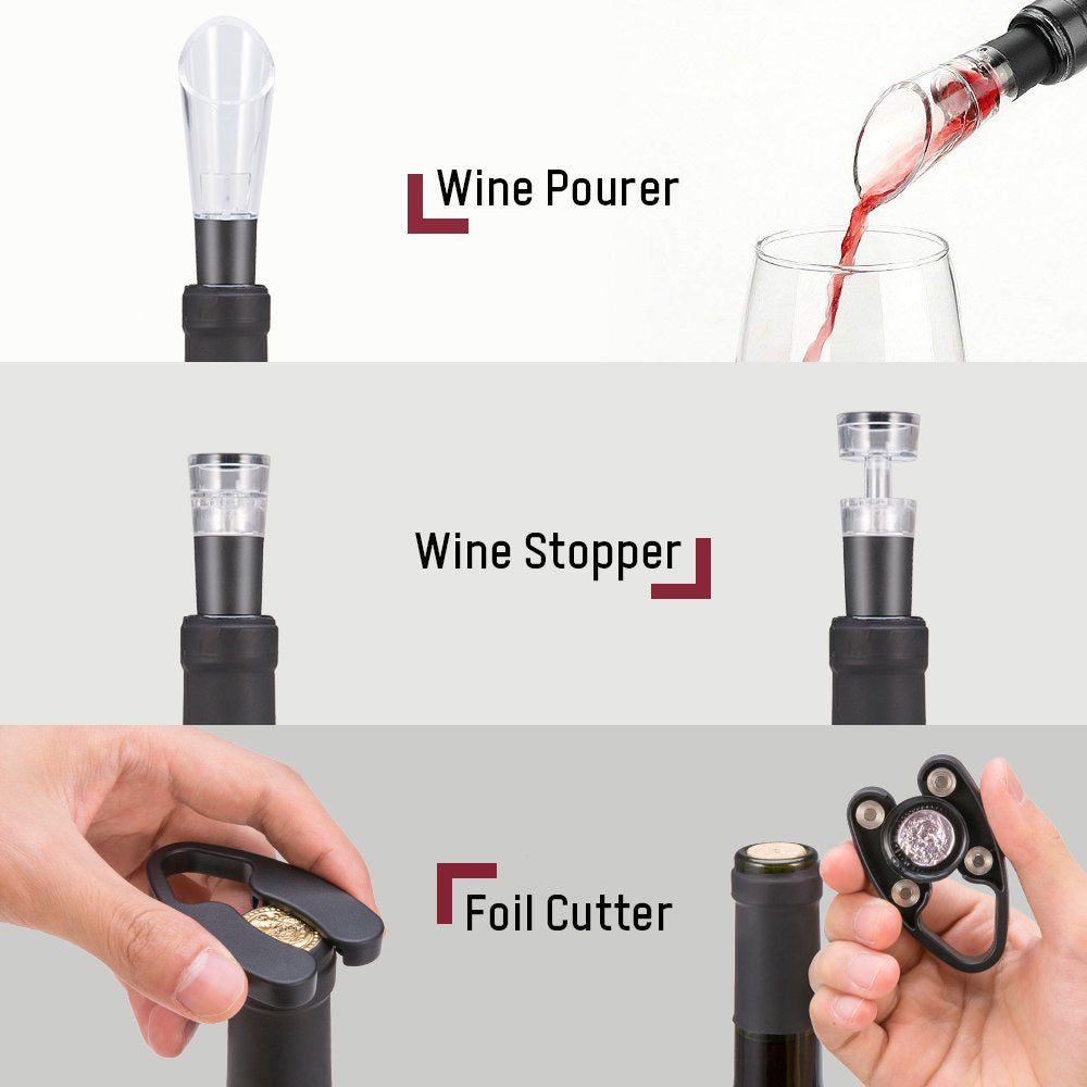 Electric Wine Opener Set