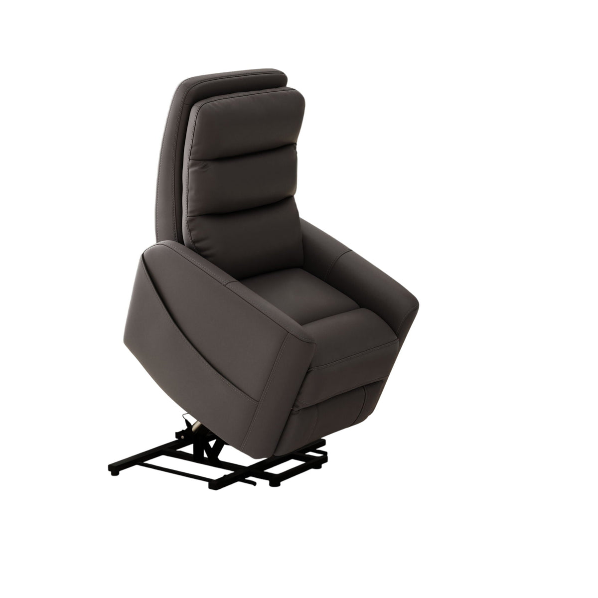 Power Lift Chair with Full Recline and USB Charging - Faux Leather