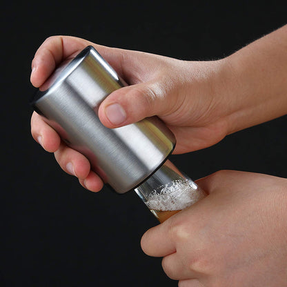 2-Pack Push Down Automatic Magnetic Beer Bottle Opener