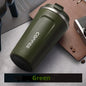 510ML Stainless Steel Thermal Mug - Leakproof Coffee & Water Travel Bottle, Insulated Thermo Flask for Hot and Cold Beverages