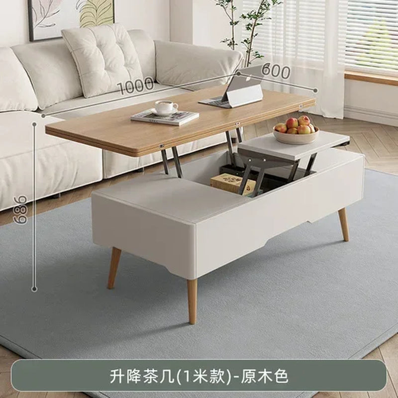 Organizer Lift-up Coffee Table Trau High Nordic Mobile