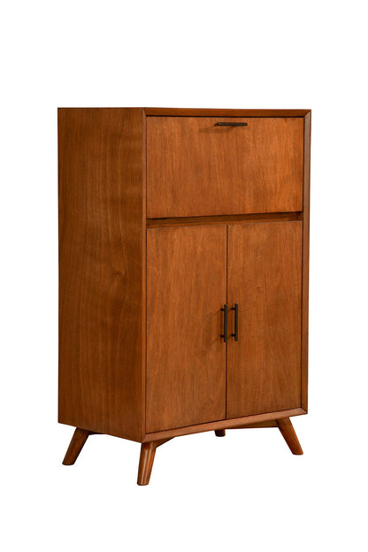 Flynn Large Bar Cabinet, Chestnut