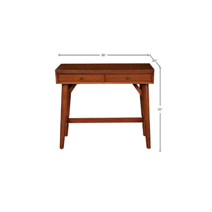 Flynn Mini Desk,  Chestnut