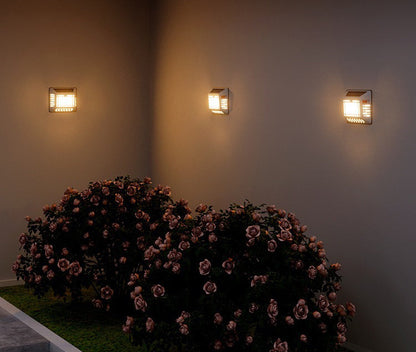 Solar LED Address Sign – Waterproof House Number Plaque, Customizable Numbers & Letters, Auto Dusk-to-Dawn Light, 8.1 x 6.9 Inches