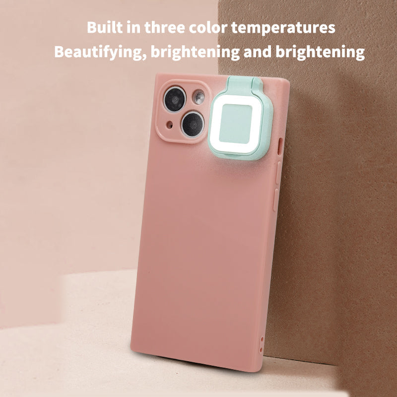 Ring Selfie Flip Light iPhone Case - 3 Colors