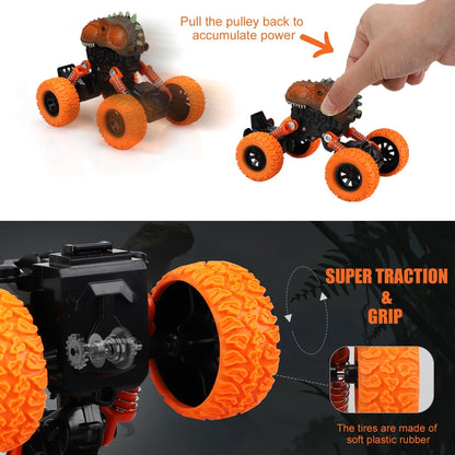 Dino Truck Pull-Back Monster Truck