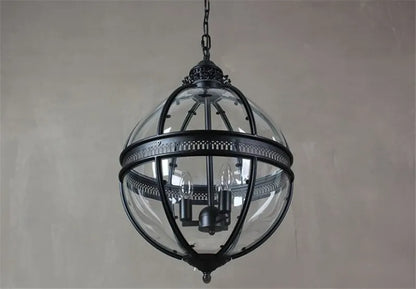 Vintage Globe Pendant Light | Modern Dining Room Lighting