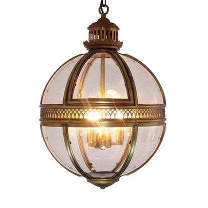 Vintage Globe Pendant Light | Modern Dining Room Lighting