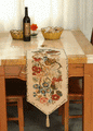 Tache Colorful Floral Country Rustic Morning Meadow Woven Table Runner (3098)