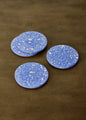 Cobalt Blue Terrazzo Coasters - Set of 4