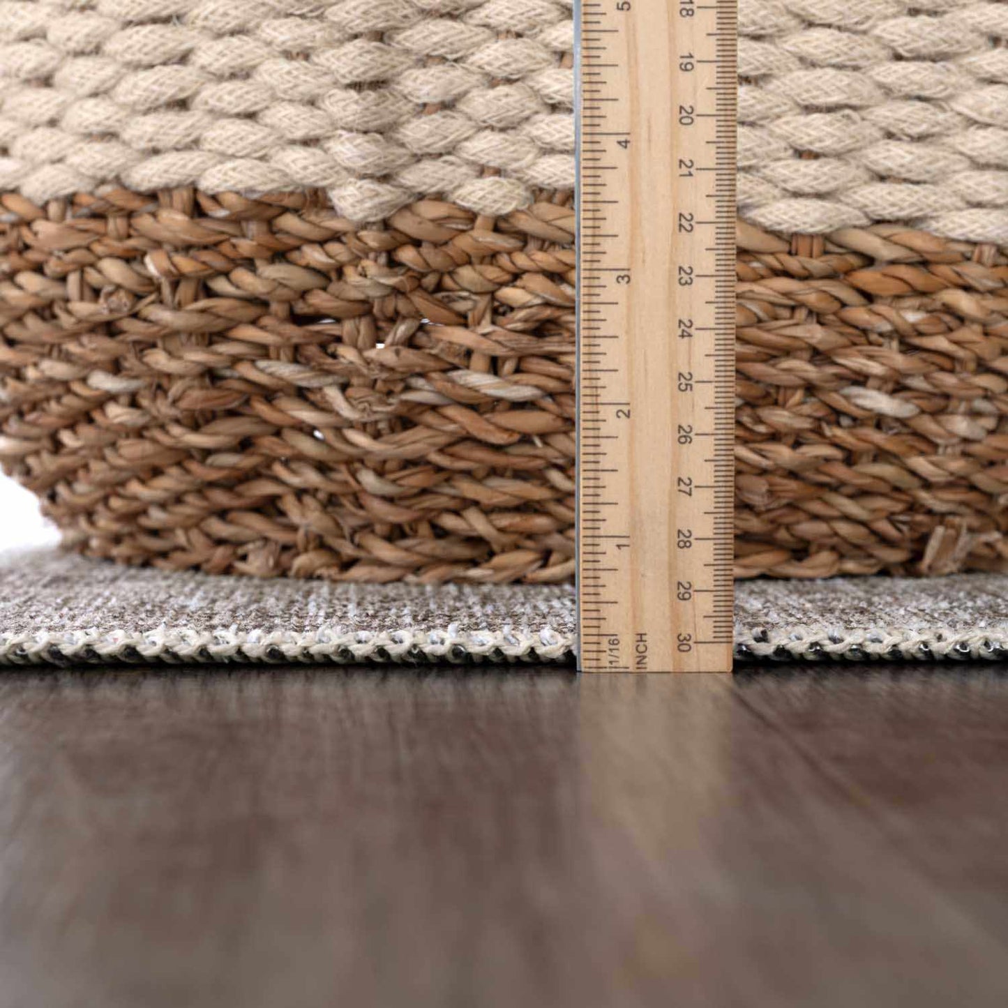 Barny Sage Flat Pile Washable Rug