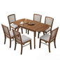 ACTU Extendable Dining Table Set for Small Spaces (Seats 4–6)