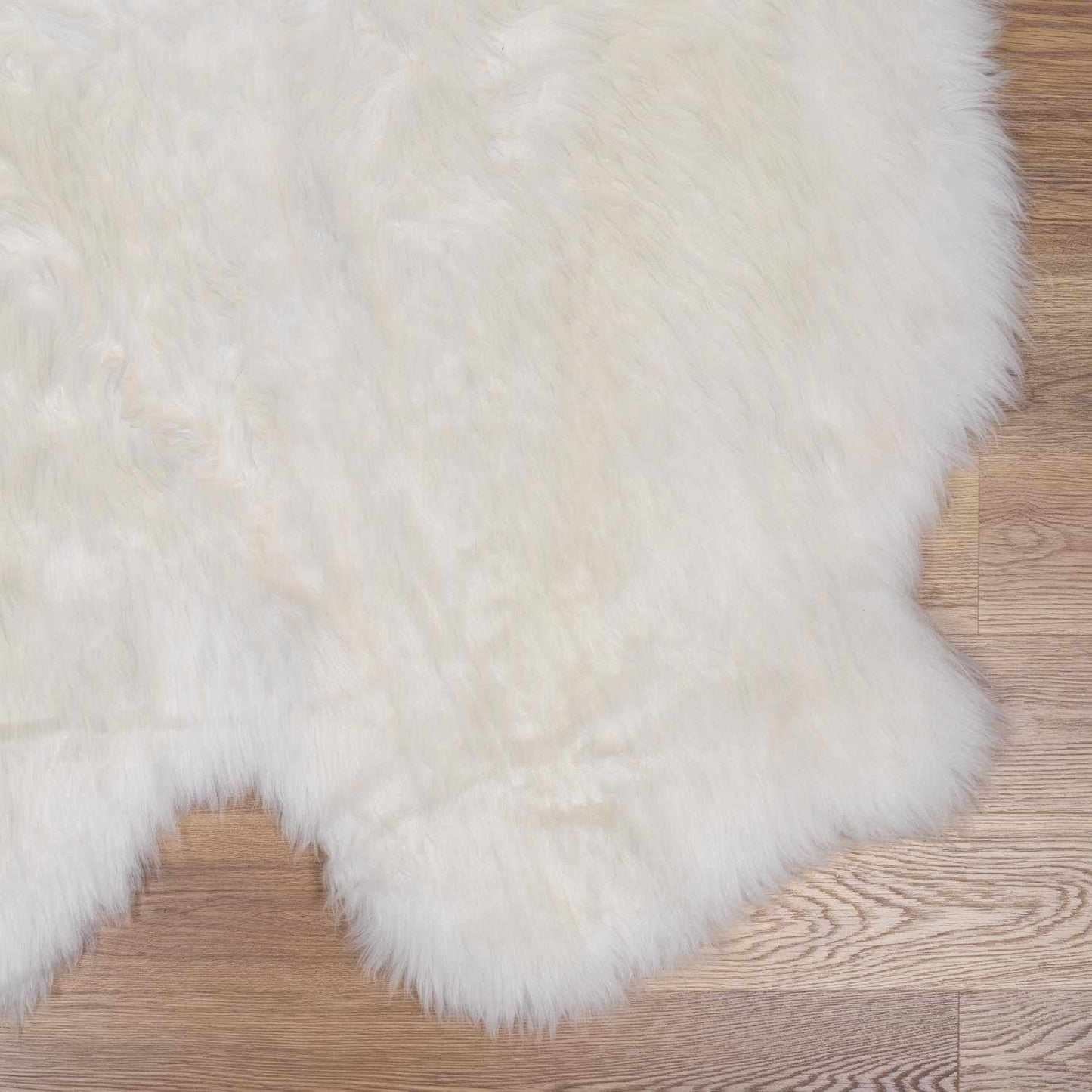 Premium White Soft Sheepskin Rug