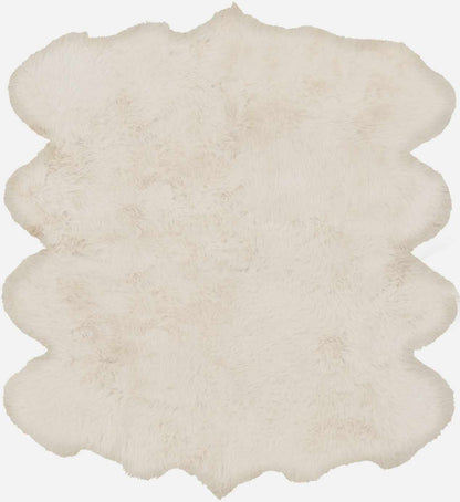 Premium White Soft Sheepskin Rug