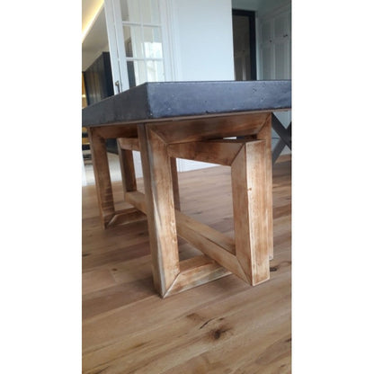 Barocco Aesgaard Lightweight Concrete Rectangular Dining Table - (W)47" (L)142" (H)29.5"