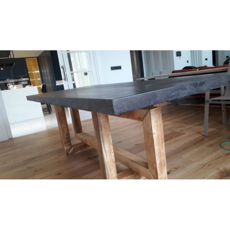 Barocco Aesgaard Lightweight Concrete Rectangular Dining Table - (W)43" (L)130" (H)29.5"
