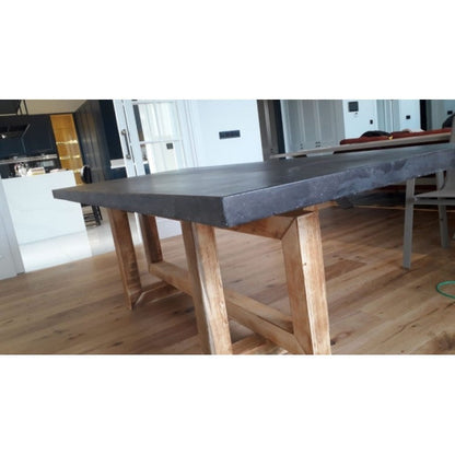 Barocco Aesgaard Lightweight Concrete Rectangular Dining Table - (W)43" (L)130" (H)29.5"