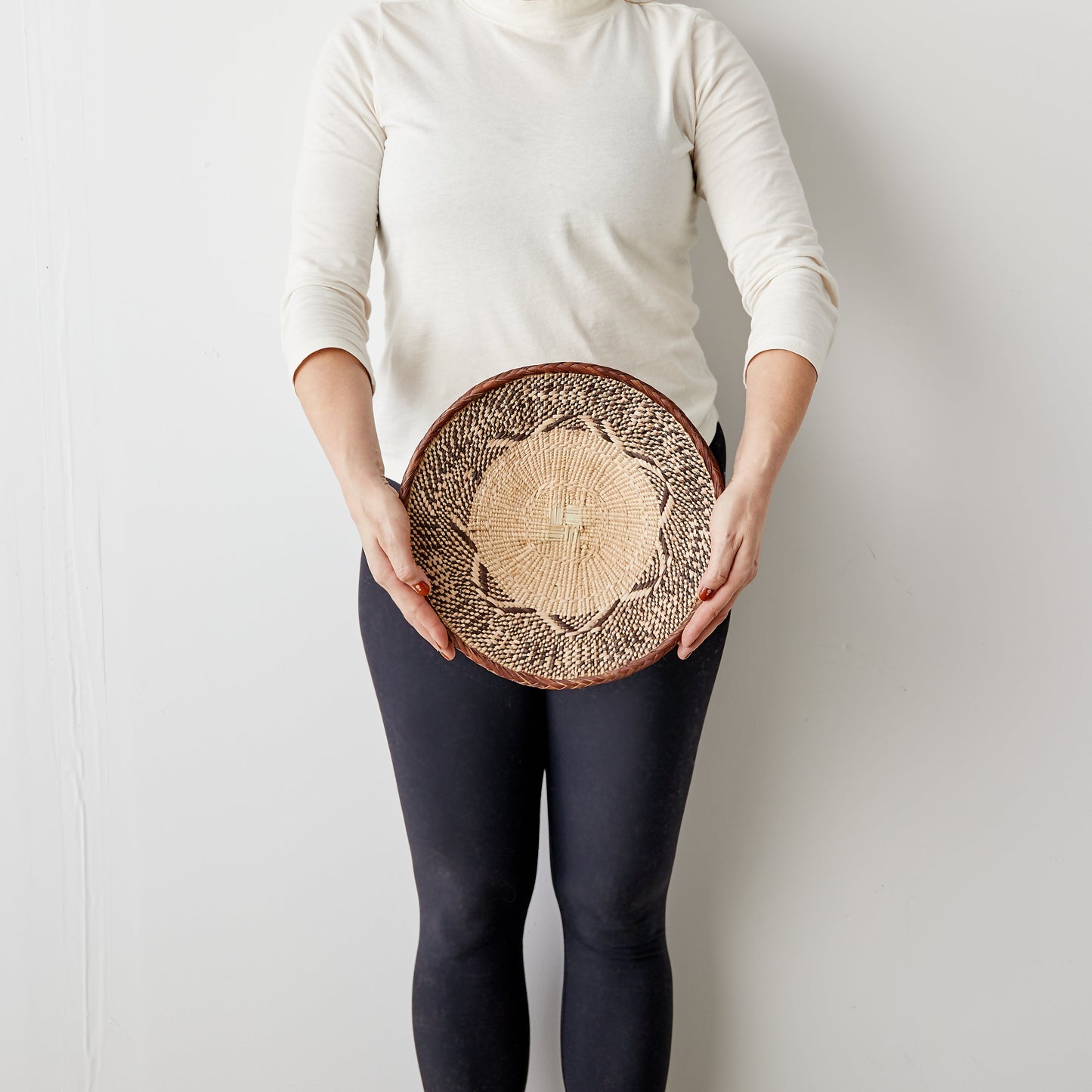 Binga Patterned Brown & Natural Wall Art