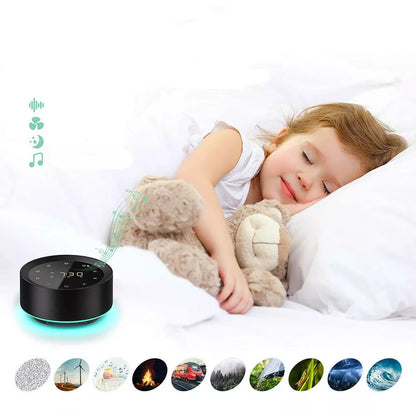 Letsfit Noise Machine with Alarm Clock Full Touch Control, Sleep Sound Machine for Home and Office - SP1