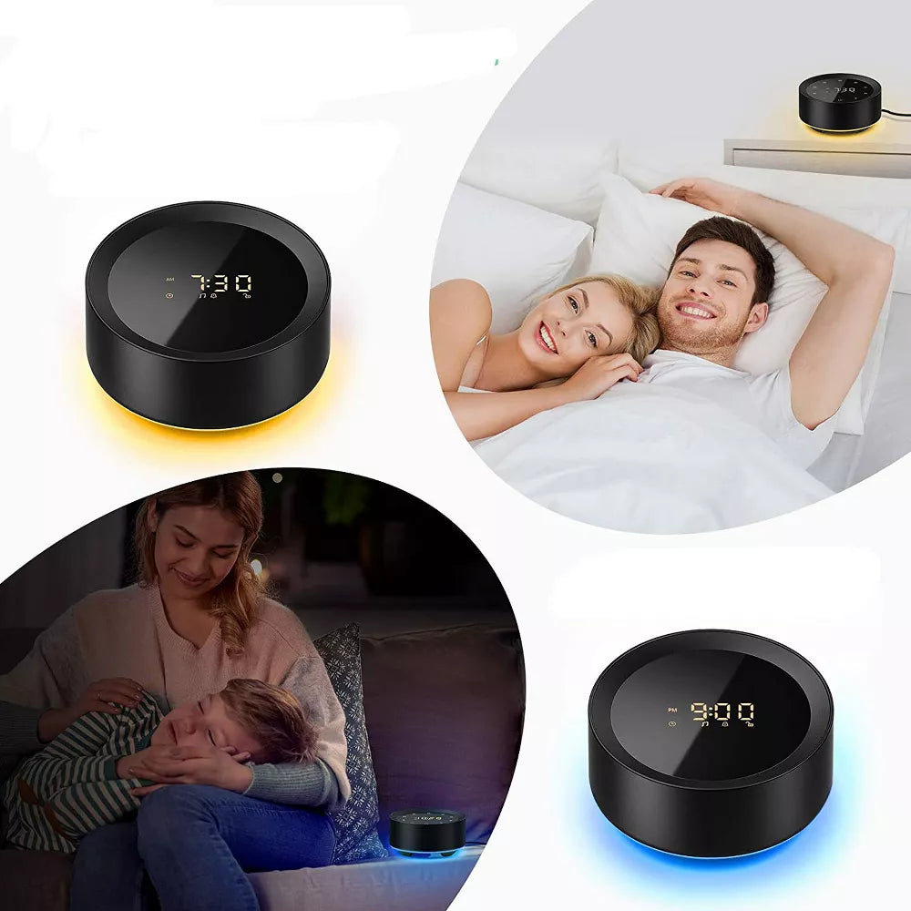 Letsfit Noise Machine with Alarm Clock Full Touch Control, Sleep Sound Machine for Home and Office - SP1