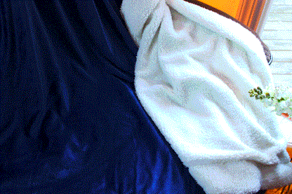 Tache Dark Navy Blue Sherpa Winter Night Micro Fleece Throw Blanket (SMF5060BL)