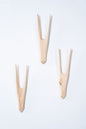 African Antelope Wood Bokkie Head Wall Sculpture