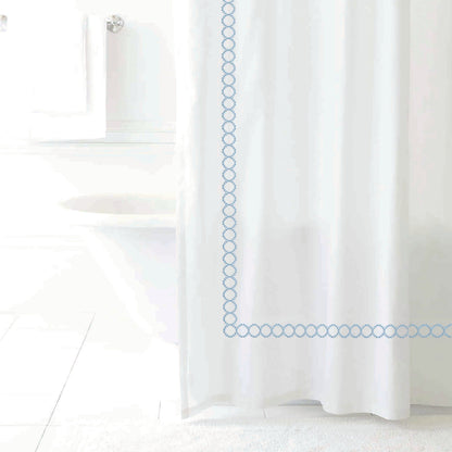 Clean Design Home® Savoy  Cotton Shower Curtain