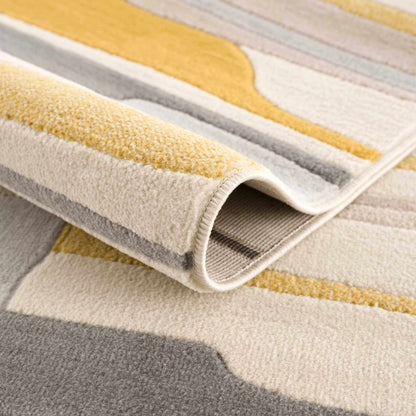 Southfields Mustard Modern Rug