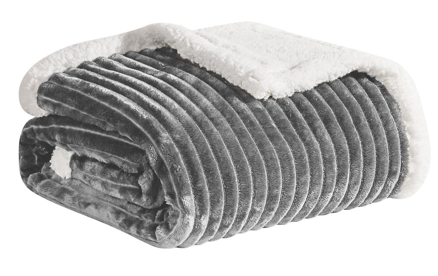 Corduroy Sherpa Blanket – Throw, Queen & King Sizes – Ultra Soft, Reversible, Cozy & Stylish