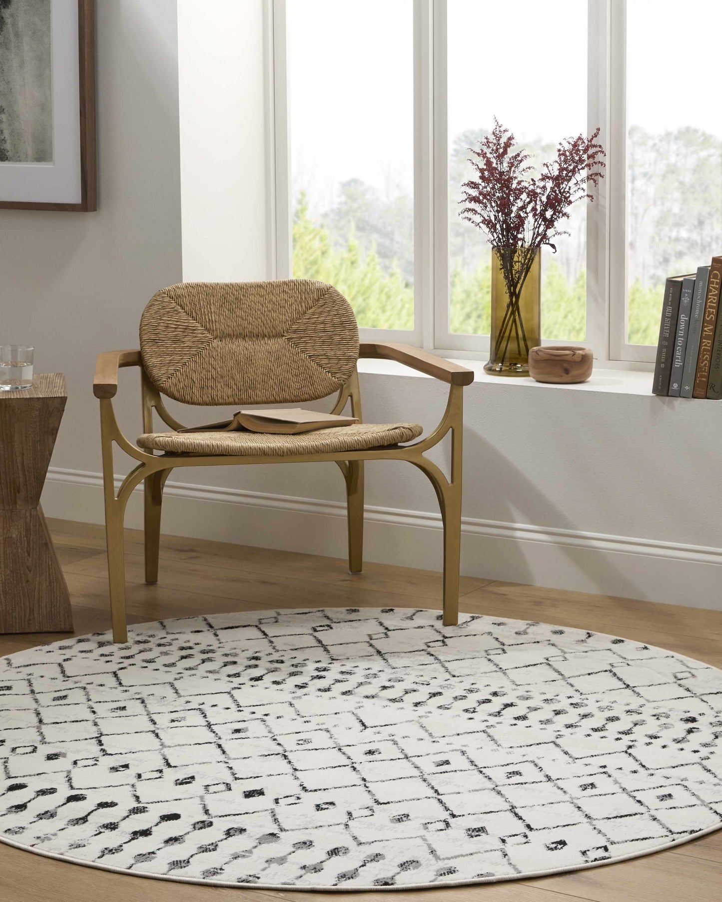 Scandi Moroccan Trellis Rug