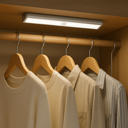 Stick Anywhere LED Motion Activated Sensor Light Rechargeable