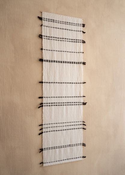 Chiaroscuro Handwoven Cotton Wall Hanging
