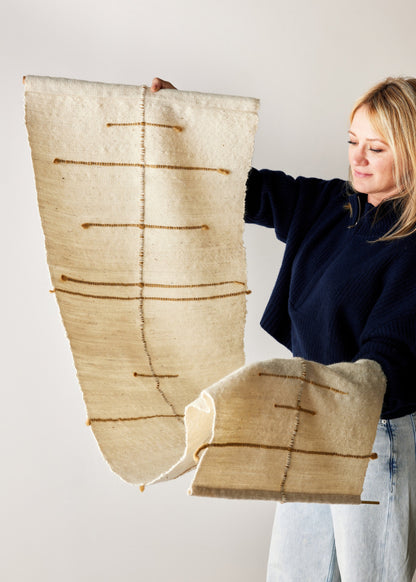 Compass Handwoven Cotton Wall Hanging