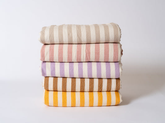 Girit Cotton Linen Turkish Towel Set, 37 x 73 Inch, Sets of 2 to 7