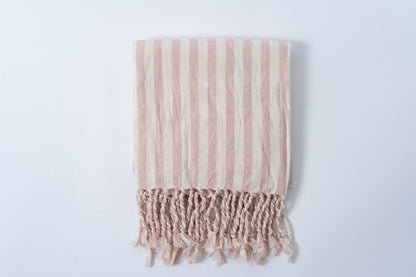 Girit Cotton Linen Turkish Towel Set, 37 x 73 Inch, Sets of 2 to 7