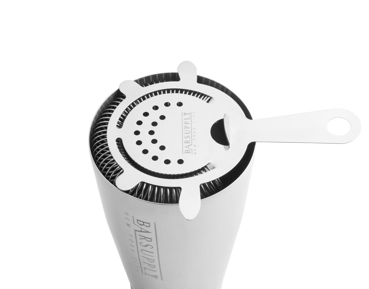 Professional 4-Piece Boston Cocktail Shaker Set