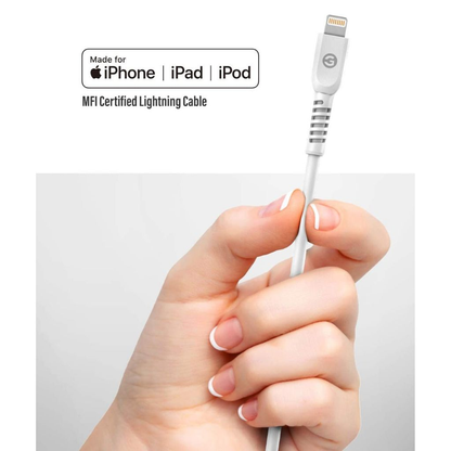 MFi Apple Certified USB C to Lightning Charger 5 ft White