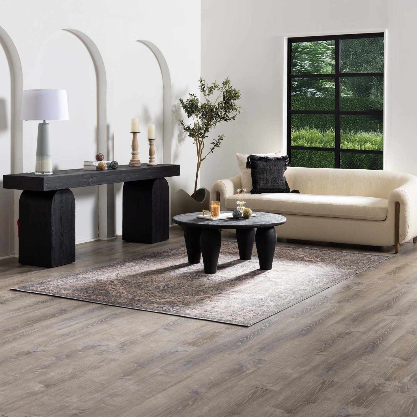 Greenpoint Dusty Blue Washable Rug